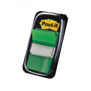 segnapagina post-it 680-3 verde 25.4x43.6mm 50fg index