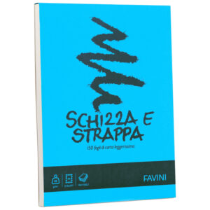 blocco schizzastrappa 150fg 50gr a4 210x297mm favini