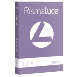 carta rismaluce 200gr a4 125fg viola 49 favini