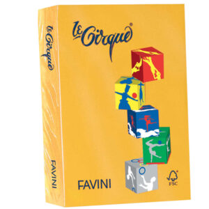 carta lecirque a4 80gr 500fg giallo oro 201 favini