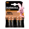 blister 4 pile mn1500 duracell plus 100 - stilo aa