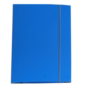 cartellina con elastico 32pl 25x34cm azzurro