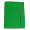 cartellina con elastico 32pl 25x34cm verde