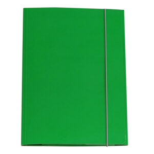 cartellina con elastico 32pl 25x34cm verde