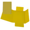 cartellina c/elastico 17x25cm giallo 40l