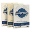 carta calligraphy pergamena 190gr a4 50fg nocciola 04 favini