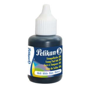 inchiostro pelikan 84 bianco 30ml resistente all'acqua