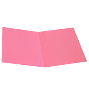 100 cartelline semplici rosa s/stampa 145gr