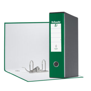 registratore eurofile g55 verde dorso 8cm f.to protocollo esselte