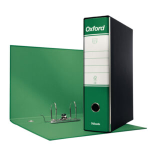 registratore oxford g85 verde dorso 8cm f.to protocollo esselte