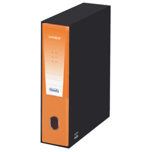registratore unico c/custodia arancio dorso 8cm f.to protocollo favorit