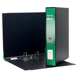 registratore dox 4 verde dorso 5cm f.to commerciale esselte