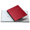 libro firma 14 pagine 24x34cm rosso 614-a fraschini