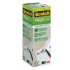 pack 9 rotoli scotch magic 900 19x33 invisibile ecologico