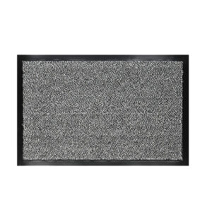 zerbino asciugapassi nevada 40x70cm grigio velcoc