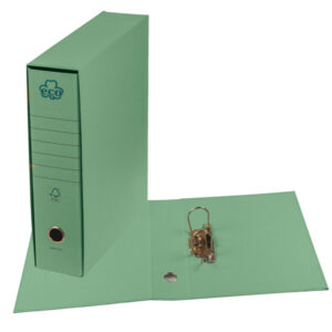 registratore eco new verde dorso 8cm f.to protocollo