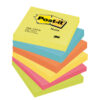 blocco 100foglietti post-it 76x76mm 654-tfen energy 72gr assortito