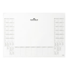 ricambio 25fg con calendario biannuale 57x41cm durable