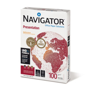 carta navigator presentation a4 100gr 500fg 210x297mm