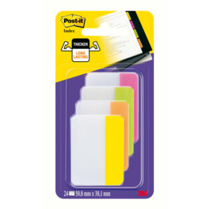 blister 24 post-it index strong 686-ploy 50,8x38mm x archivio