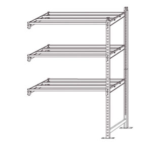 kit aggiunta scaffale in metallo