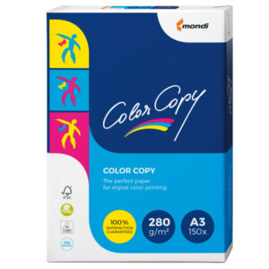 carta bianca color copy a3 297x420mm 280gr 150fg mondi