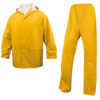 completo impermeabile en304 tg. l giallo (giacca+pantalone)