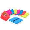 dispenser val +8 ricarche post-it super sticky z-notes colori ass. 76x76mm