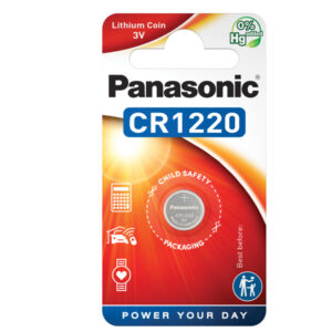 blister micropila litio cr1220 panasonic