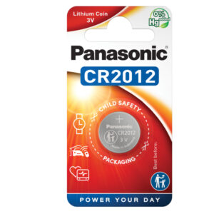 blister micropila litio cr2012 panasonic