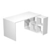 postazione home-office 6 caselle l140 x p104 x h72,4cm bianco