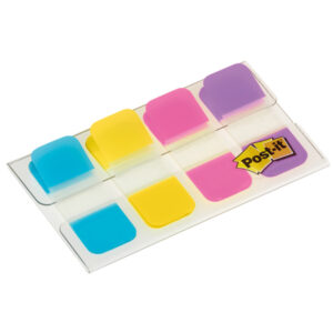 dispenser 40 segnapagina post-it index strong mini 676 vivaci 15,8x38mm