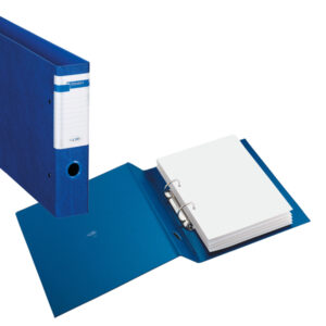 raccoglitore stelvio f a4 40 2d blu 30x22cm album sei rota