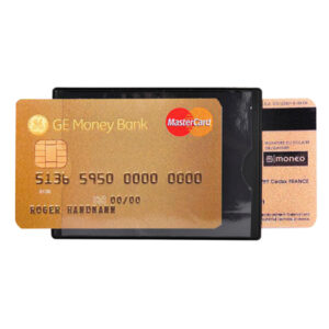 hidentity duo 85x60mm per bancomat /carta di credito nero exacompta