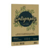 carta calligraphy nature crush a4 50fg 120gr oliva favini