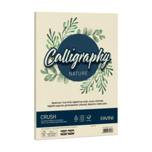 carta calligraphy nature crush a4 50fg 100gr agrumi favini