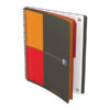 blocco spiralato 18x25cm 80fg 80gr international notebook oxford