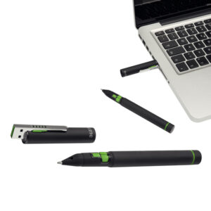 stylus pen pro presenter fusto nero - leitz complete