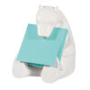 dispenser orso+ricarica post-it super sticky z-notes 76x76mm azzurro acquamarin