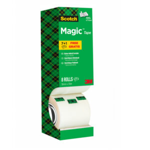 value pack 7+1 nastri adesivi scotch magic 810 19mmx33mt