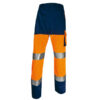 pantalone alta visibilita' phpa2 arancio fluo tg. m