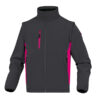 giacca softshell mysen 2 tg.xl grigio/fucsia