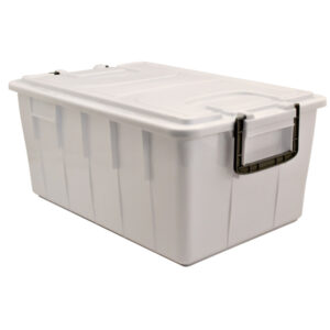 contenitore con coperchio 40lt bianco foodbox