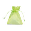 20 sacchetti organza milly 12,5x17cm verde mela