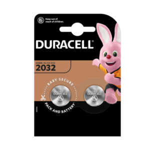 blister 2 pile litio duracell 3v (dl2032)