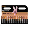 blister 12 pile duracell plus 100 - aa stilo