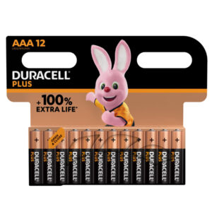 blister 12 pile duracell plus 100 - aaa ministilo