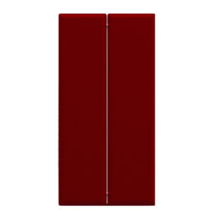 pannello fonoassorbente 120x40cm rosso moody