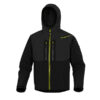 giacca softshell horten 2 tg. l nero/giallo