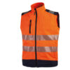 gilet alta visibilita' softshell dany arancio fluo taglia l u-power